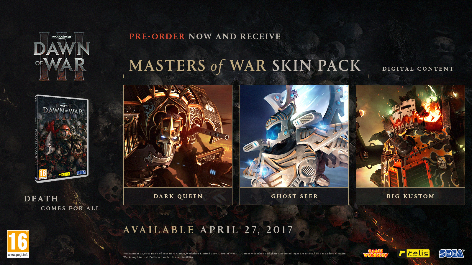 Warhammer 40,000 Dawn of War III Fragments of War Trailer Go4Games