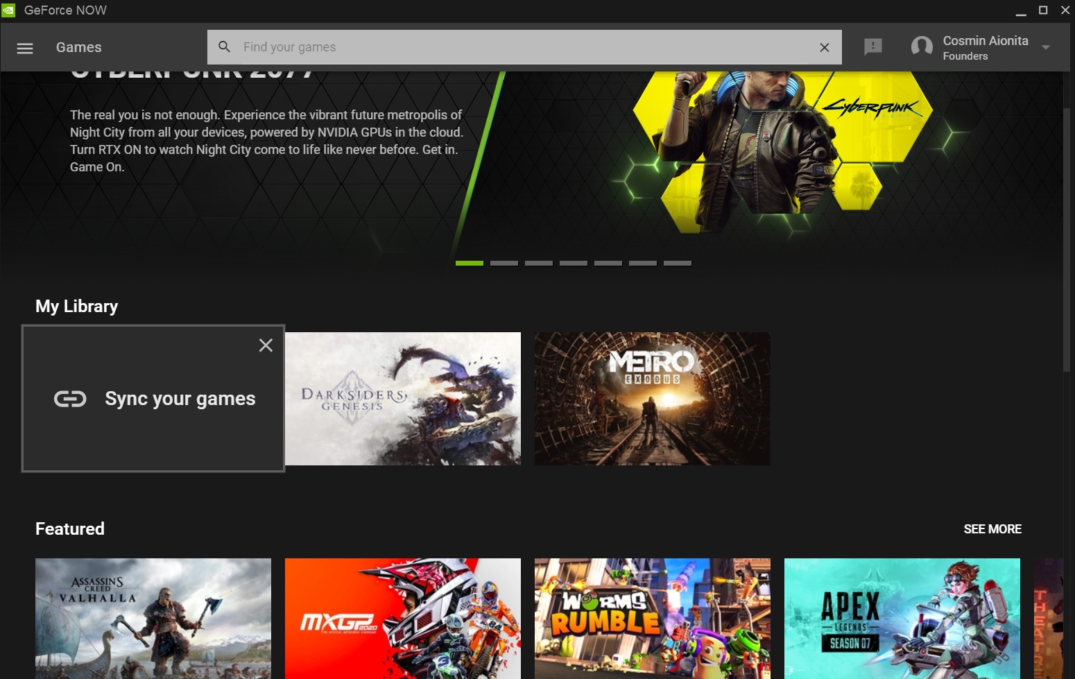 geforce now