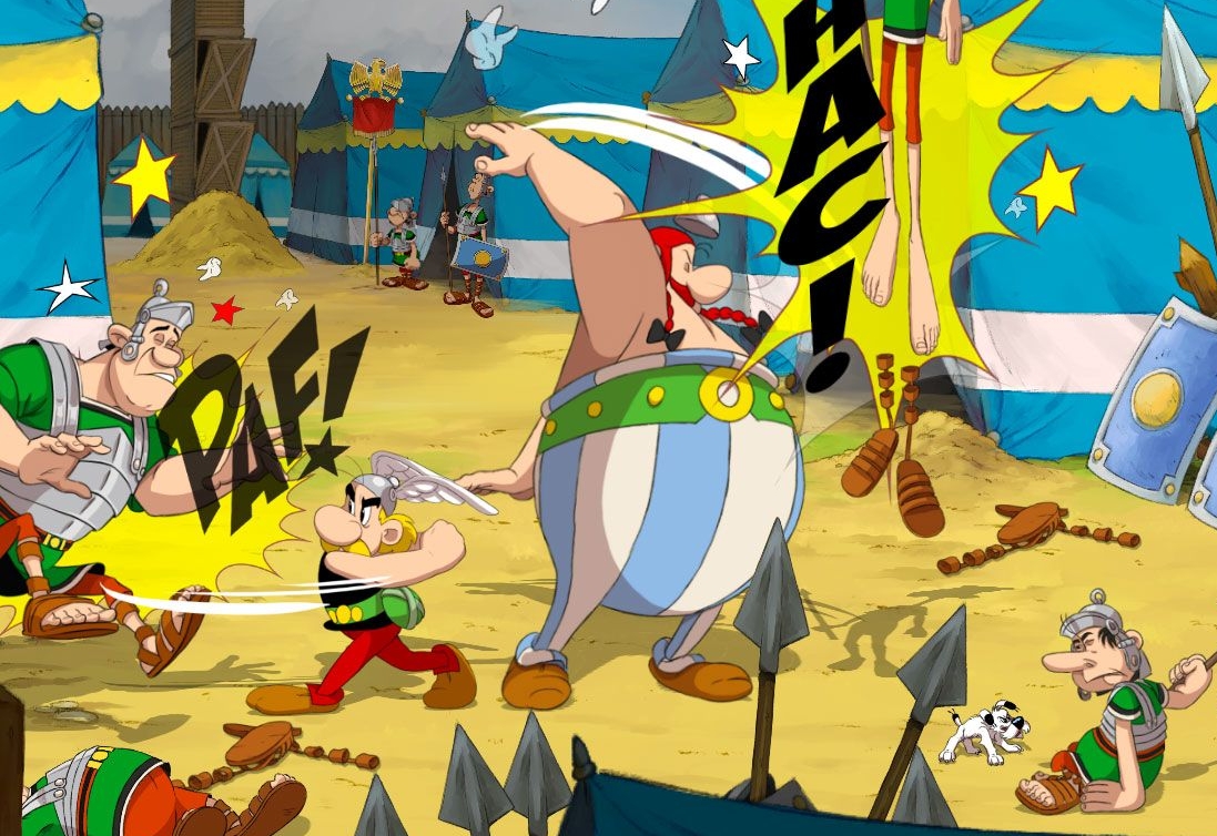Asterix and obelix slap. Asterix and obelix slap