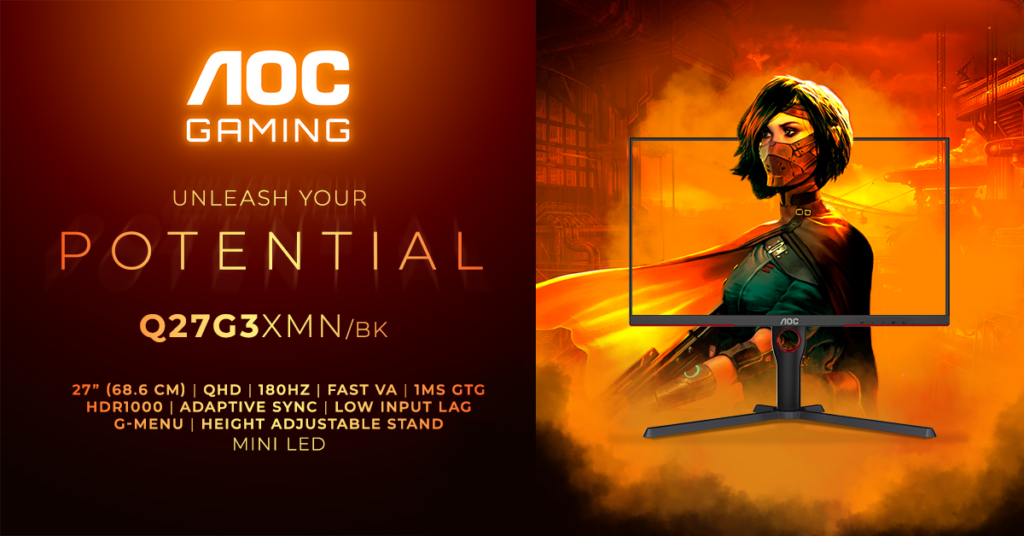 Imagine Joc Noul monitor AOC GAMING Q27G3XMN/BK folosește tehnologia MiniLED | 2review.ro