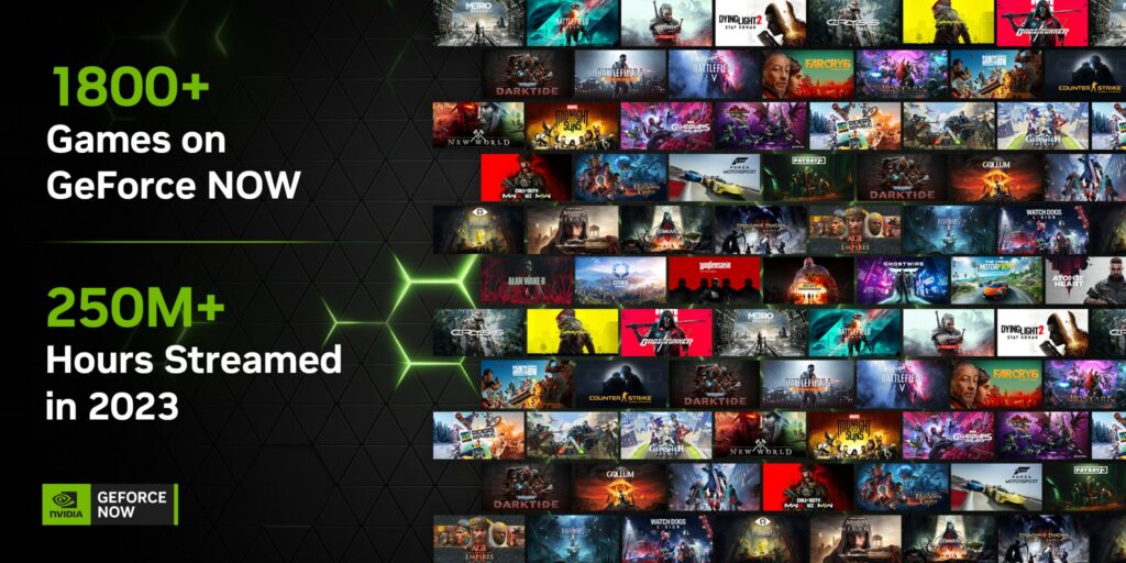 GeForce Now la final de an 2023: peste 1800 de jocuri disponibile în cloud. 46 de titluri noi au fost adăugate săptămâna aceasta