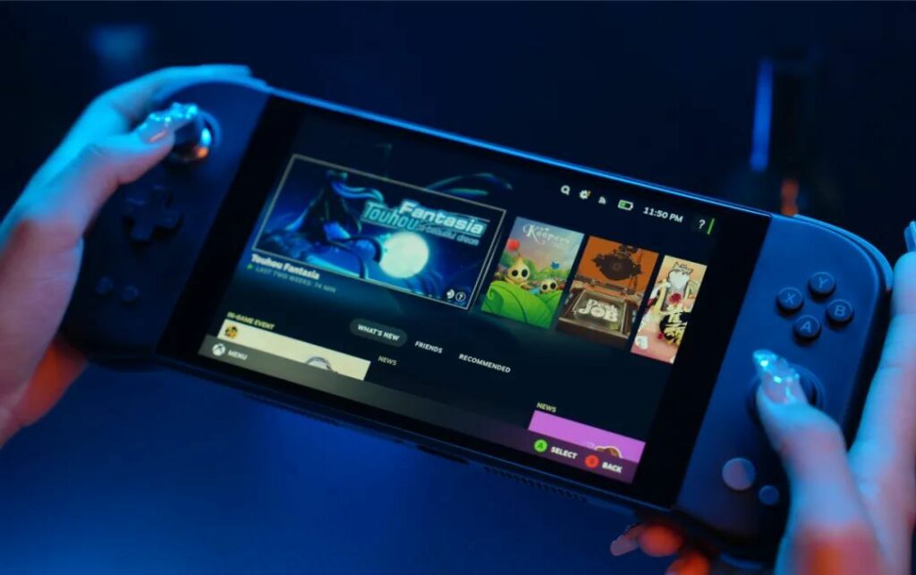 Imagine Joc Ayaneo NEXT LITE, primul concurent pentru Steam Deck care va folosi SteamOS | 2review.ro