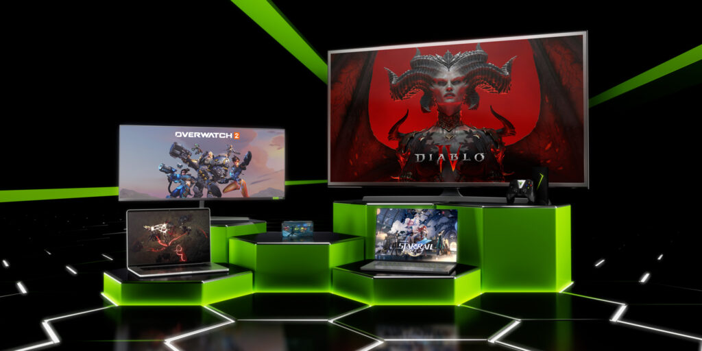GeForce Now va primi noi jocuri de la Activision și Blizzard, abonamente de o zi și suport pentru tehnologia G-SYNC