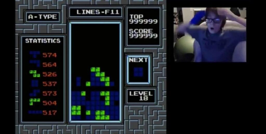 Un puști american de 13 ani este prima ființă umană care a terminat jocul Tetris
