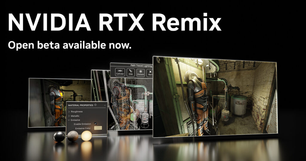 Imagine Joc NVIDIA RTX Remix Open Beta, unealta de remasterizare a jocurilor clasice, este disponibilă acum în mod gratuit | 2review.ro