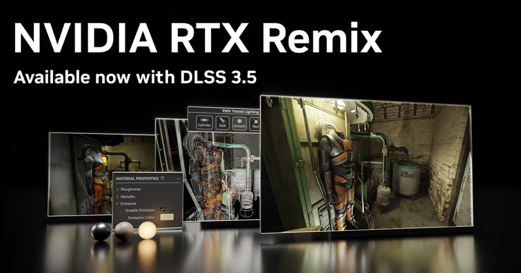 Imagine Joc NVIDIA RTX Remix Open Beta face upgrade la DLSS 3.5 cu Ray Reconstruction. Ce jocuri noi primesc suport DLSS | 2review.ro