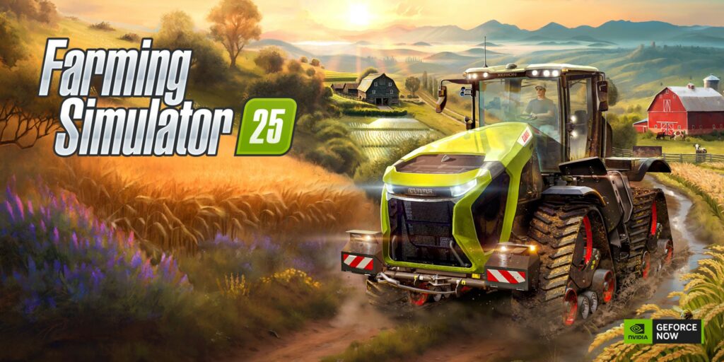 Imagine Joc Farming Simulator 25, disponibil acum în cloud prin GeForce Now | 2review.ro
