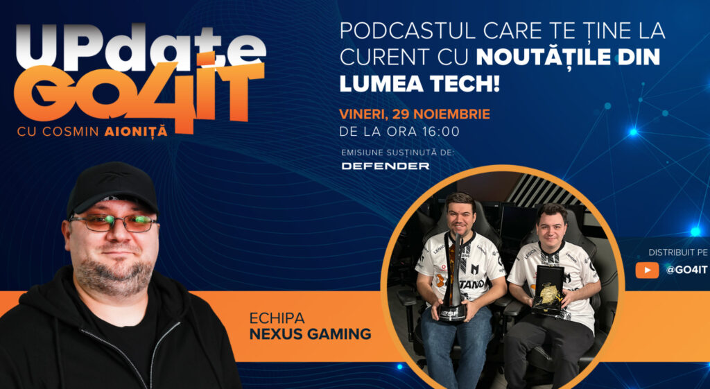 Imagine Joc Campionii mondiali la Counter-Strike 2, invitați speciali la Update Go4it #7 | 2review.ro