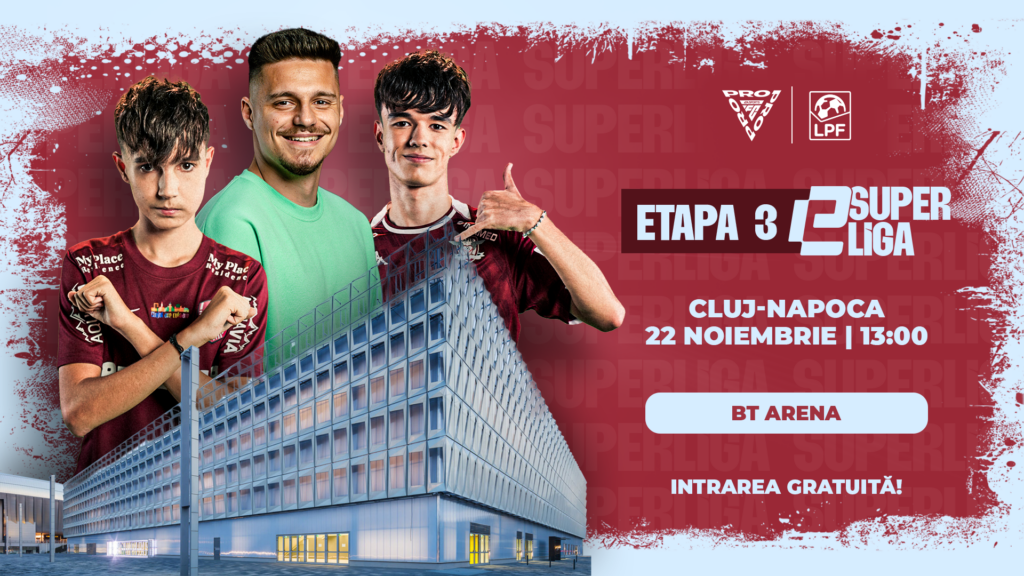 Imagine Joc A treia etapă din eSuperliga se va desfășura la Cluj-Napoca, pe 22 noiembrie | 2review.ro