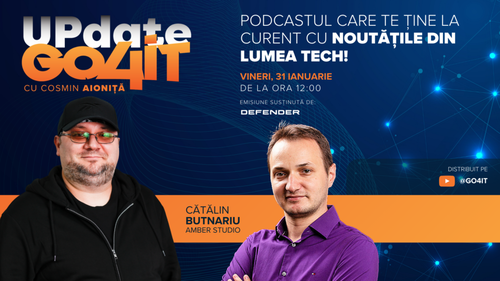 Imagine Joc „Update Go4it” #11 cu Cătălin Butnariu – Gaming, DeepSeek și tendințele tech din 2025 | 2review.ro
