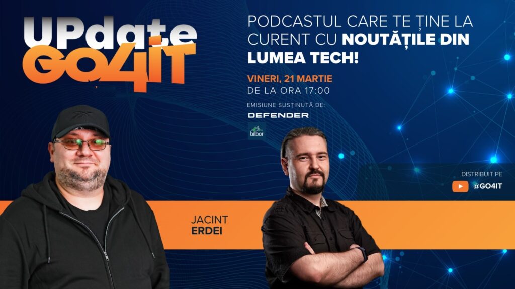 Imagine Joc Jacint Erdei la „Update Go4it” #18: Cum a evoluat industria gaming-ului | 2review.ro