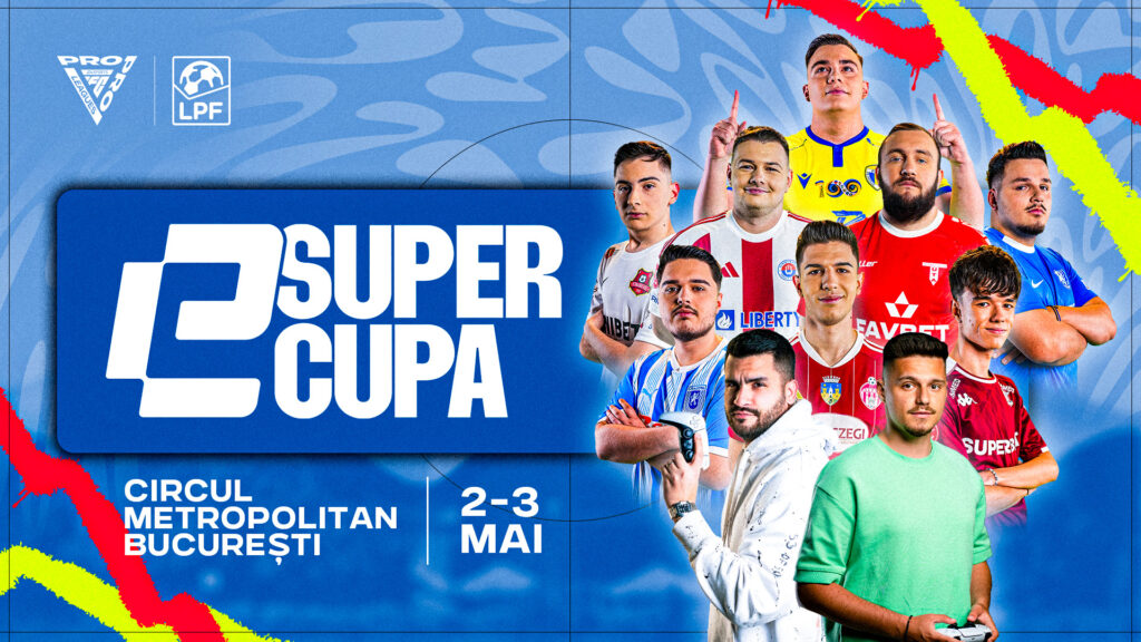 Imagine Joc eSupercupa la Circul Metropolitan București: cei mai buni 8 jucători de fotbal virtual din țară se luptă pentru calificarea în eChampions League | 2review.ro