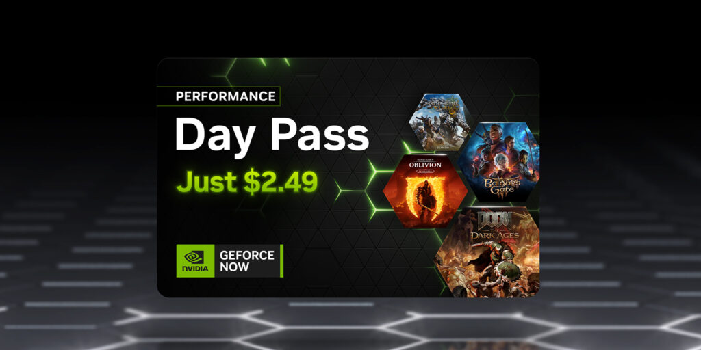 Imagine Joc Abonamentele GeForce Now Performance Day Pass beneficiază de o reducere de 40% | 2review.ro