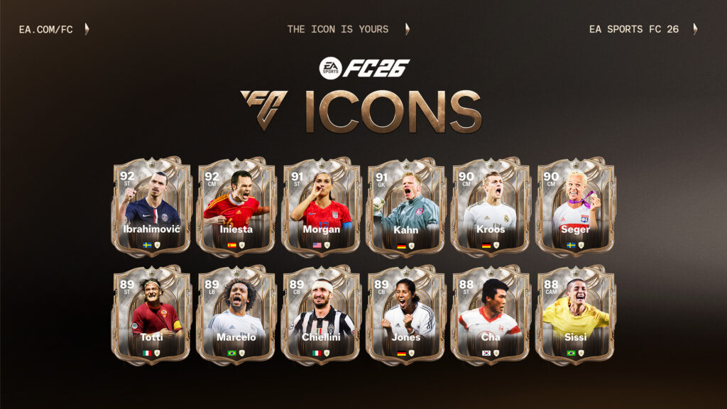 Imagine Joc Noua generație de fotbaliști legendari din EA SPORTS FC 26 | 2review.ro