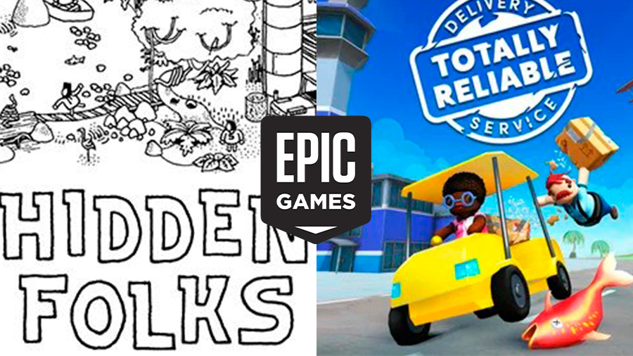 Imagine Joc Hidden Folks și Totally Reliable Delivery Service, jocuri gratuite oferite de Epic Games Store | 2review.ro