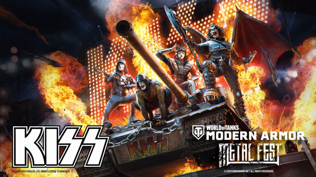 Imagine Joc KISS încinge atmosfera în event-ul Metal Fest pentru World of Tanks Modern Armor | 2review.ro