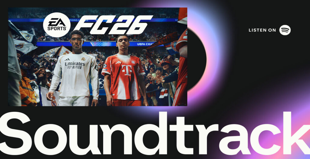 Imagine Joc Electronic Arts dezvăluie coloana sonoră din EA SPORTS FC 26 | 2review.ro
