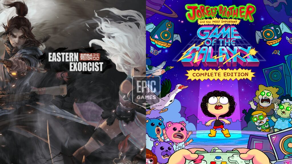 Imagine Joc Eastern Exorcist și Jorel’s Brother and The Most Important Game of the Galaxy, jocuri gratuite oferite de Epic Games Store | 2review.ro