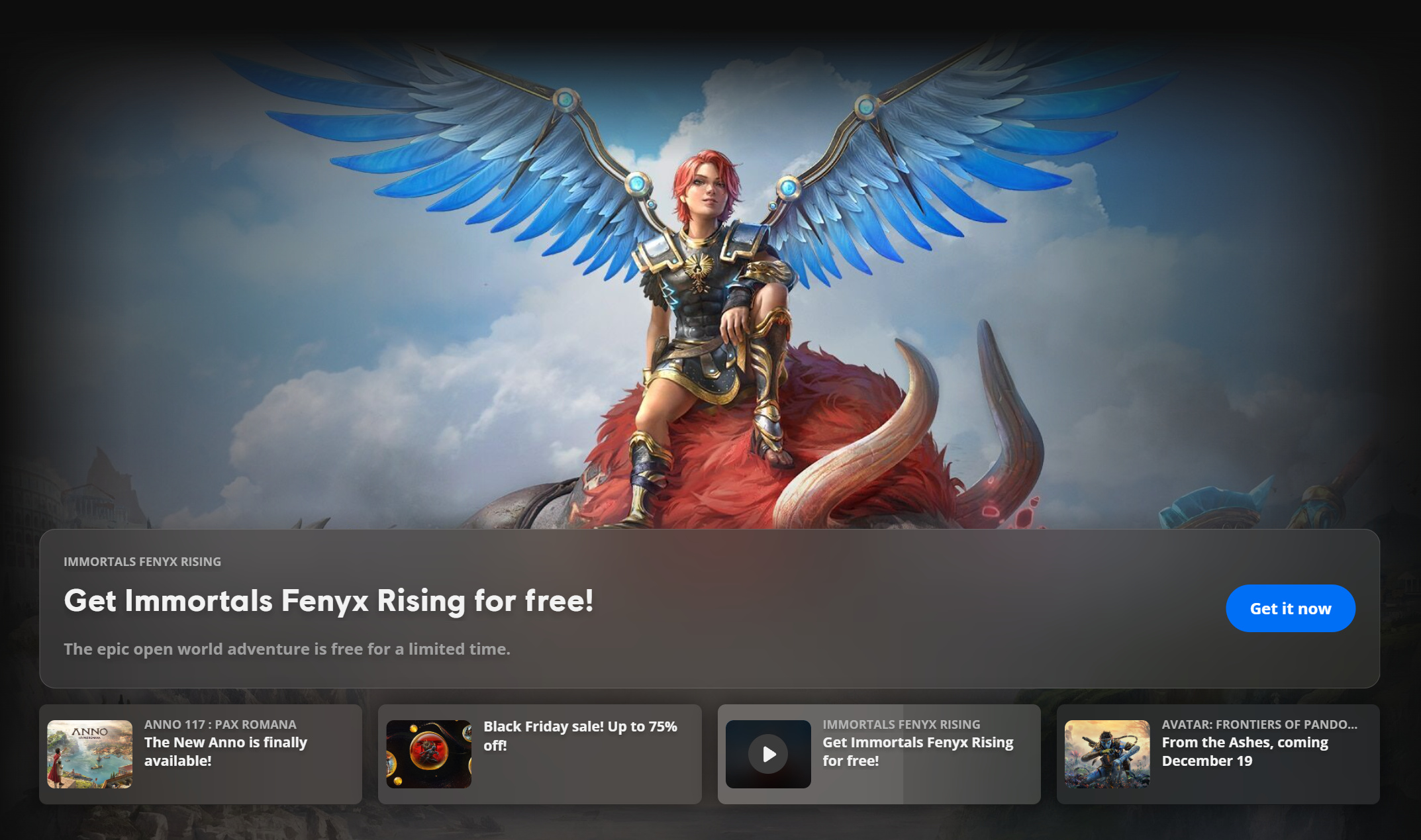 Immortals Fenyx Rising gratuit