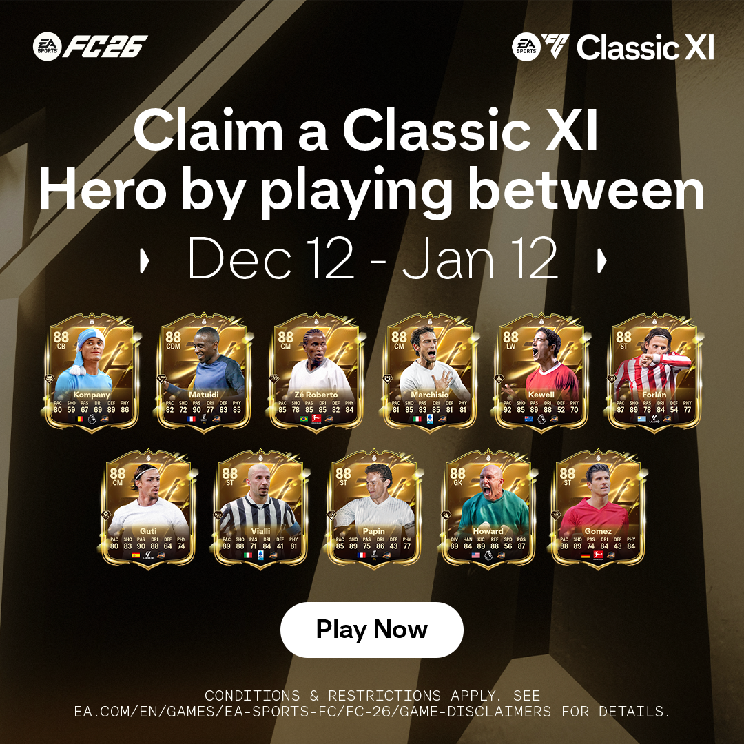 EA SPORTS FC 26 Classic XI