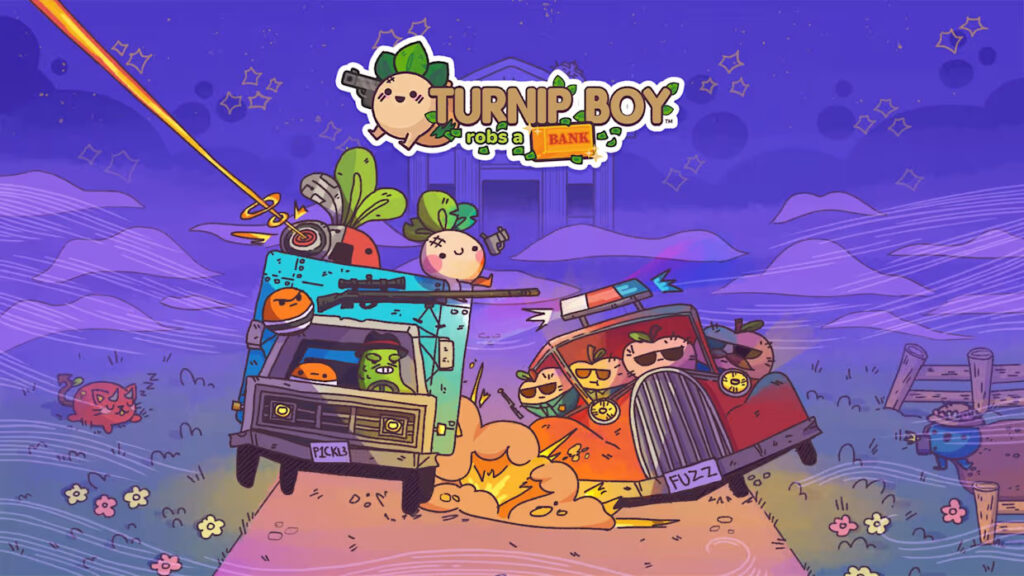 Imagine Joc Turnip Boy Robs a Bank, joc gratuit oferit de Epic Games Store | 2review.ro