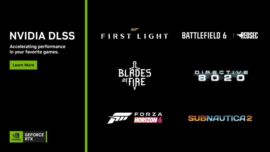Imagine Joc Forza Horizon 6, Directive 8020 și Subnautica 2 se lansează cu suport DLSS. NVIDIA oferă bundle-ul 007 First Light GeForce RTX Seria 50 | 2review.ro