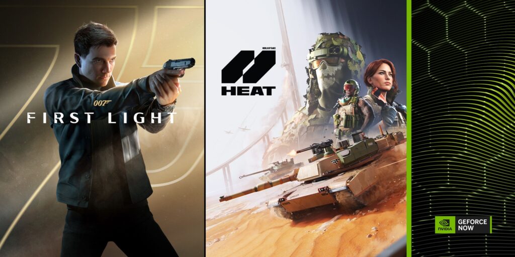 Imagine Joc 007 First Light și World of Tanks: HEAT, disponibile acum și în cloud, prin GeForce Now | 2review.ro