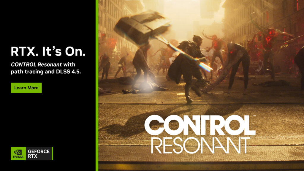 Imagine Joc Control Resonant se lansează cu Path Tracing și DLSS 4.5. Ce alte jocuri cu suport RTX urmează să apară | 2review.ro